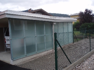 Carport, Stahl, Garage, LaKra, Autoabstellplatz